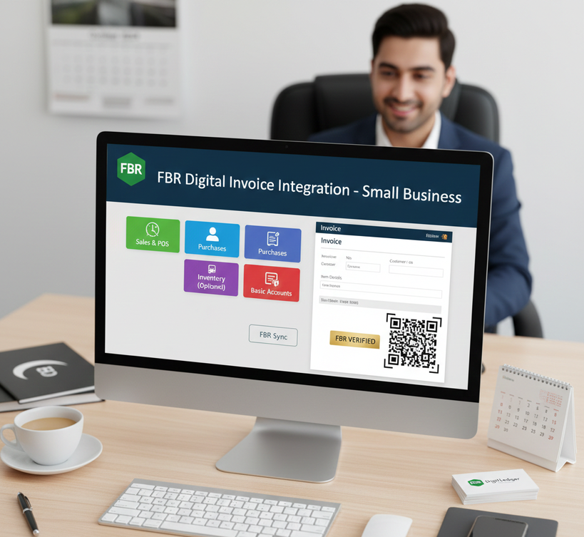 <h4>FBR Pakistan Digital Invoice Integration</h4>