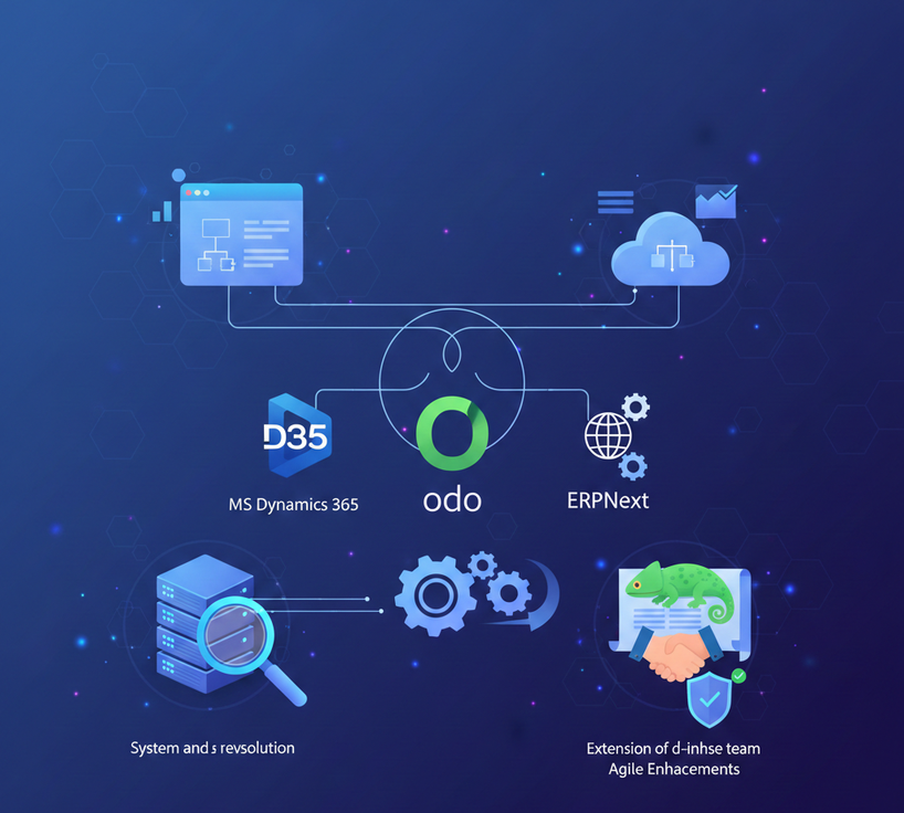 <h4>ERP Support & Customization</h4>